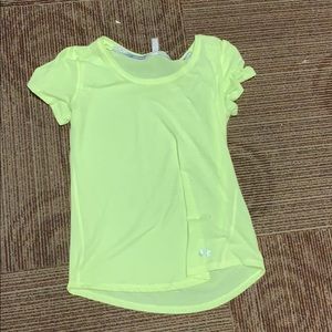 Neon workout shirt